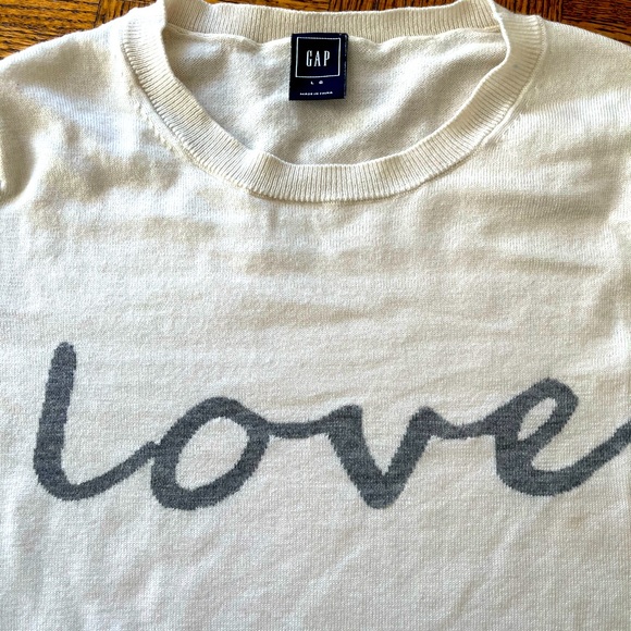 GAP “love” sweater - Picture 2 of 2